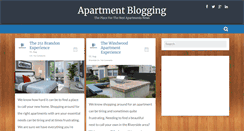 Desktop Screenshot of apartmentblogging.com